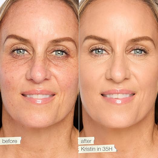 35H medium honey (medium skin with warm, peach undertones )