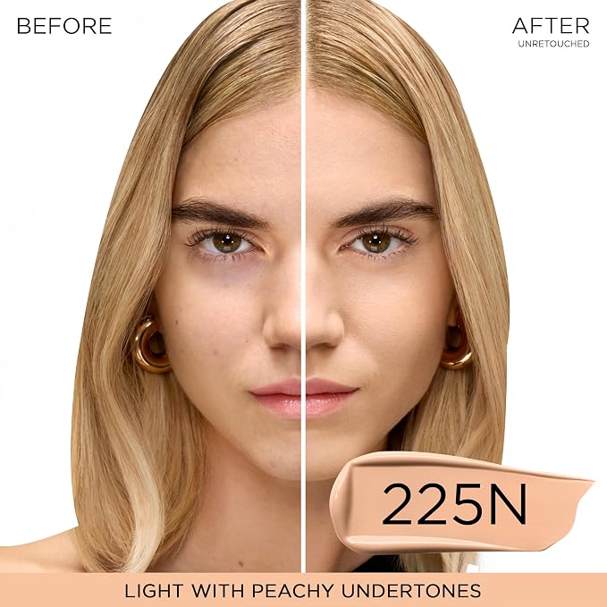 225N - Light with Peachy Undertones