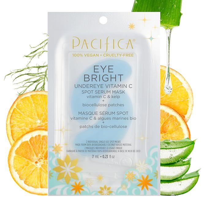 Set of 4 - Bright Undereye Spot Serum Mask