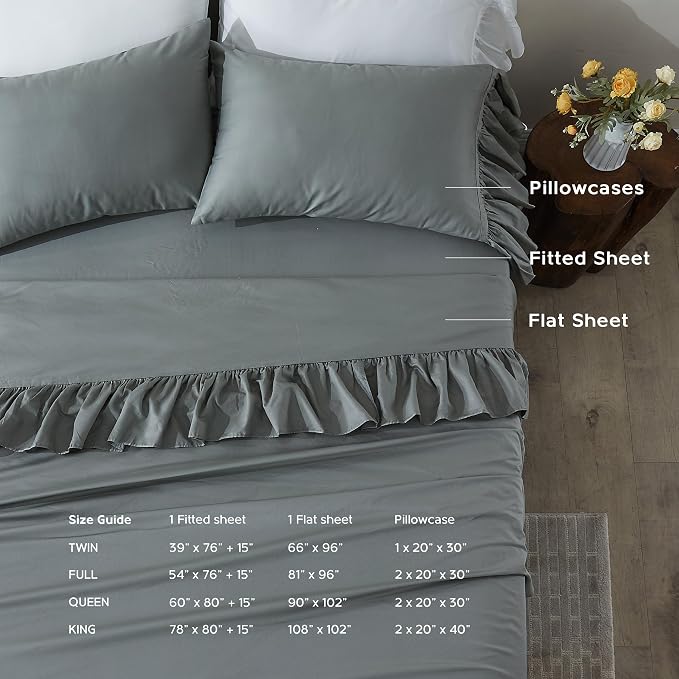 Grey Ruffles