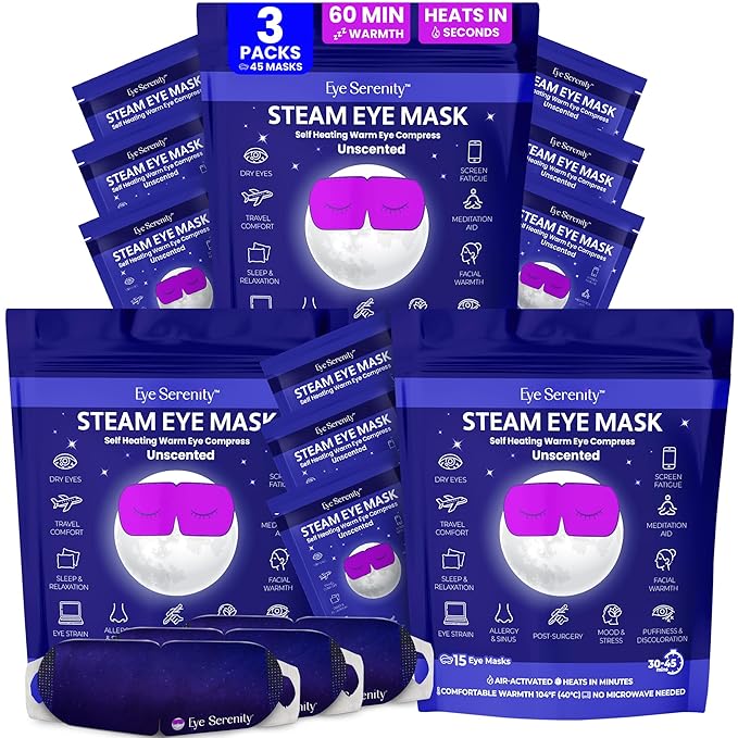 Steam Eye Mask 45 Pack