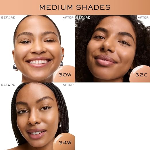 34W: Medium to Medium Deep Skin with Warm Olive Undertones
