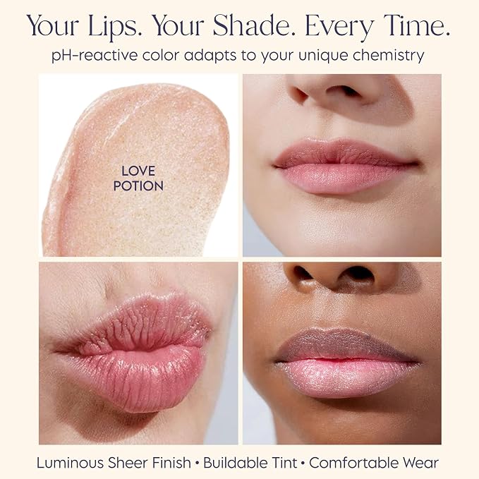 Love Potion Sheer Bare Coral w/Gold-Beige Shimmer