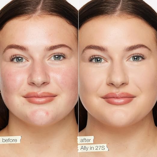 27S light-medium sand (light to medium skin with warm, golden undertones )
