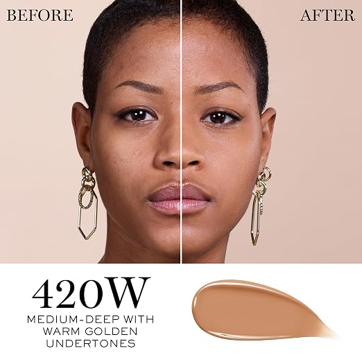 420W: medium-deep with warm golden undertones