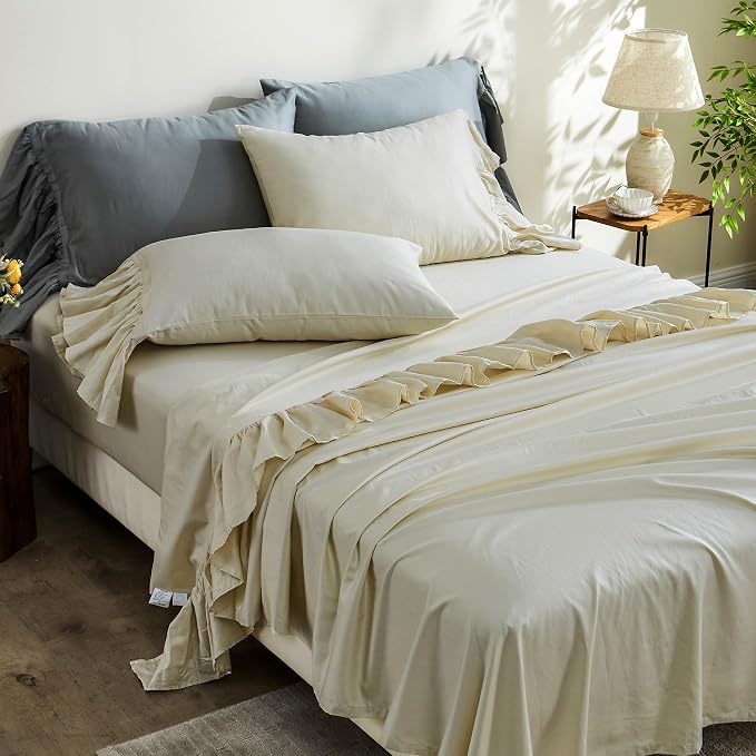 Beige Ruffles