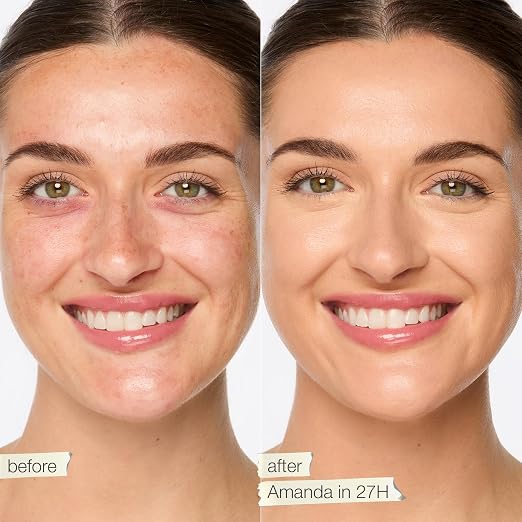 27H light-medium honey (light to medium skin with warm, peach undertones )
