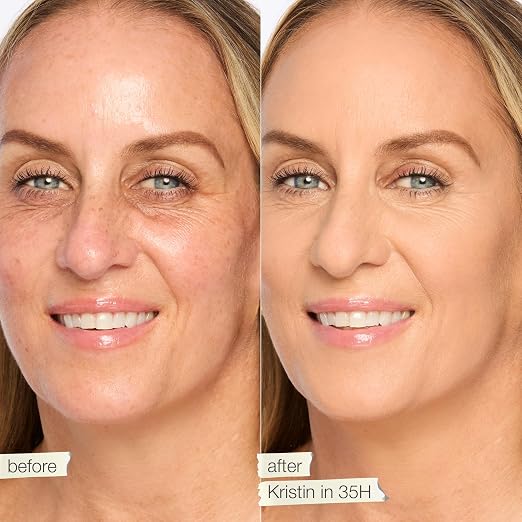 35H medium honey (medium skin with warm, peach undertones)