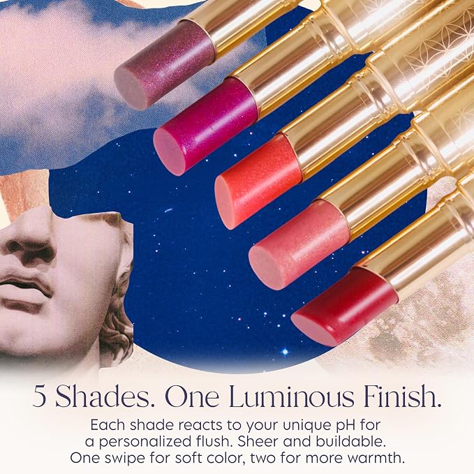 Blushing Orb Sheer Rose w/Golden-Pink Shimmer