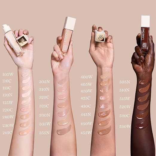 115C: fair with cool slight pink undertones