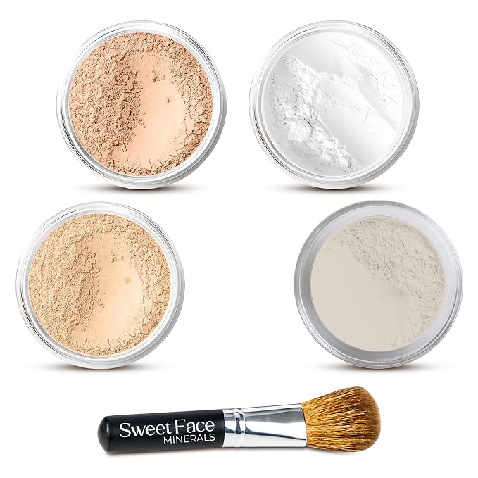 Warm Foundation with Medium Concealer