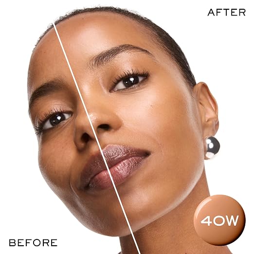 40W: Medium Deep Skin with Warm Golden Undertones