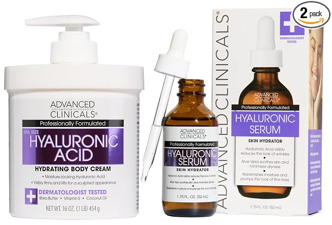 Hyaluronic Acid Cream + Serum Set