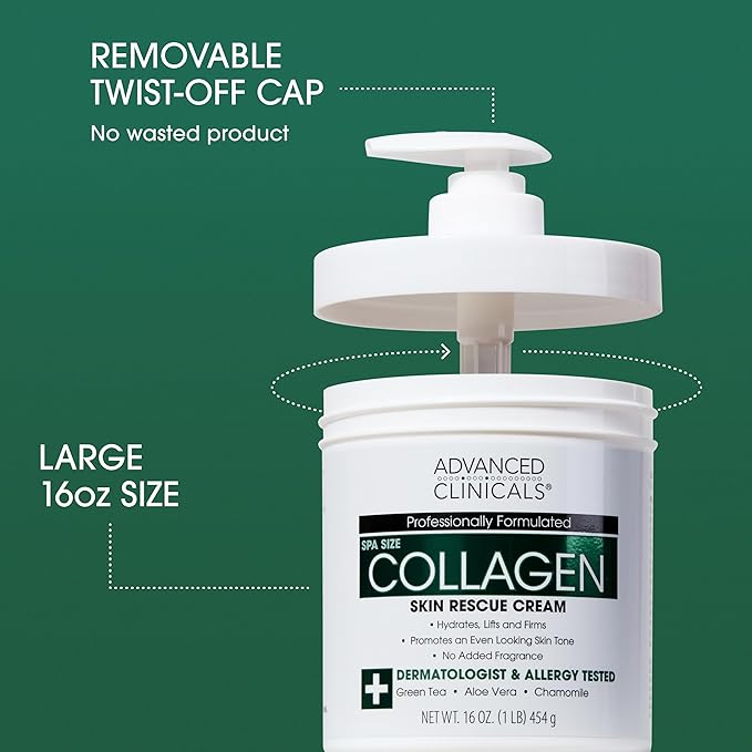 Firming Collagen Cream + Body Oil Set