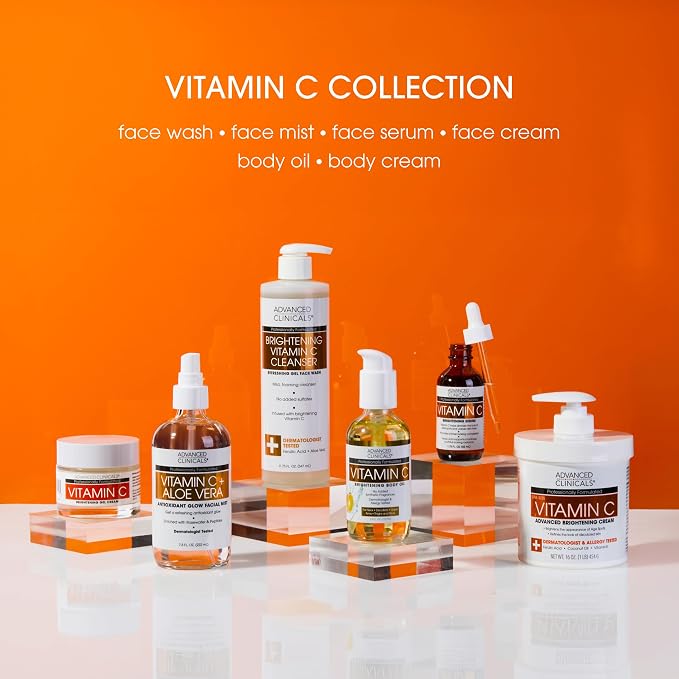Vitamin C Eye Cream + Body Cream Set
