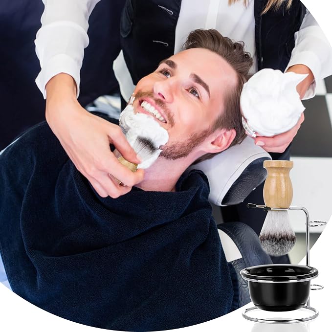 Engraved Shaving Brush Set