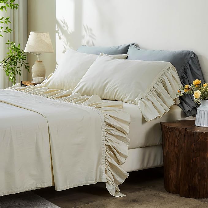 Beige Ruffles
