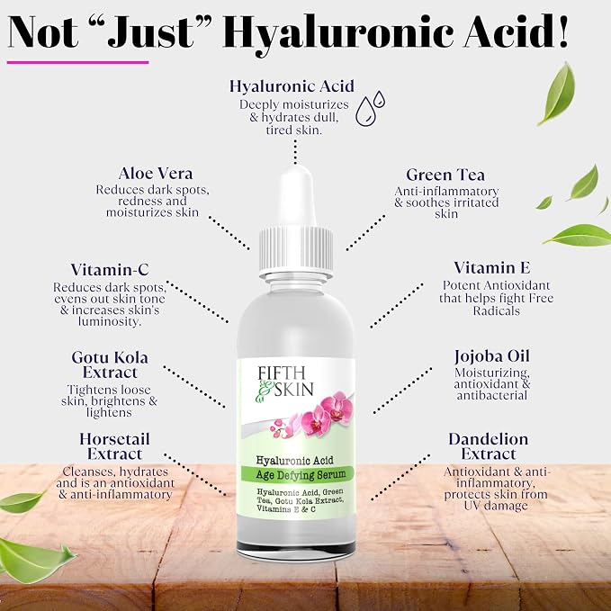 Age Defying Hyaluronic Acid Face Serum