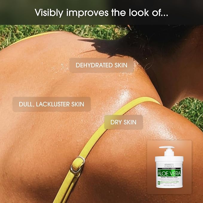 2 - Aloe Vera Soothe + Recover Cream