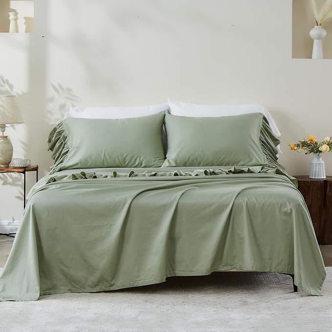 Sage Green Ruffles