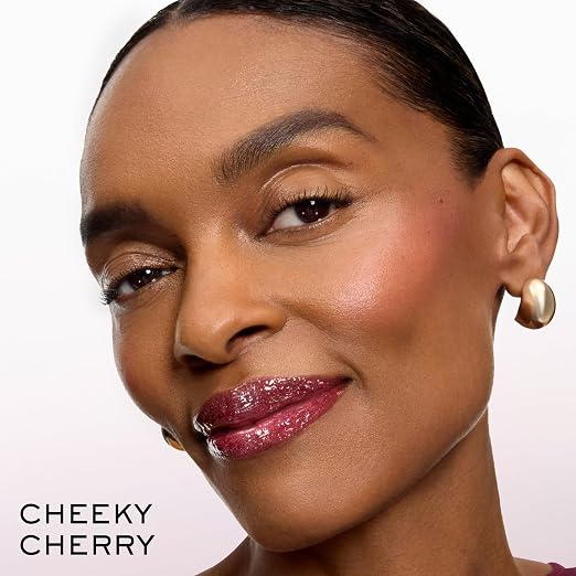 27 Cheeky Cherry: deep cherry with pink sparkle