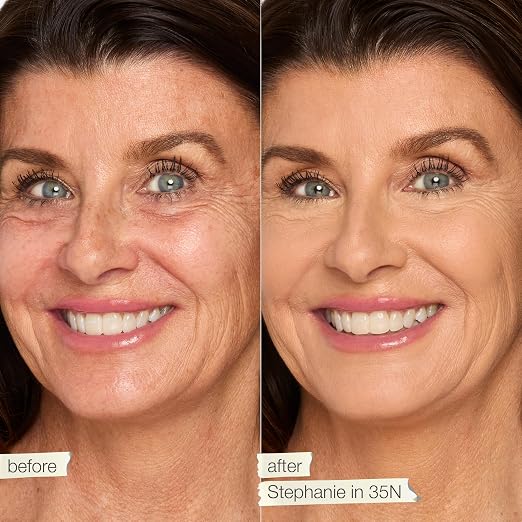 35N medium neutral (medium skin with a balance of warm & cool undertones)