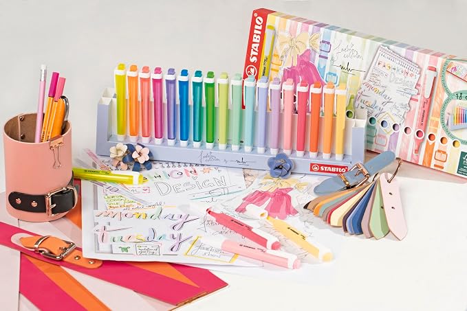 18 verschiedene Farben