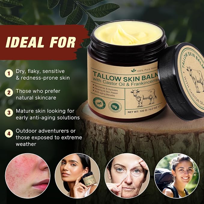 Beef Tallow Castor Oil