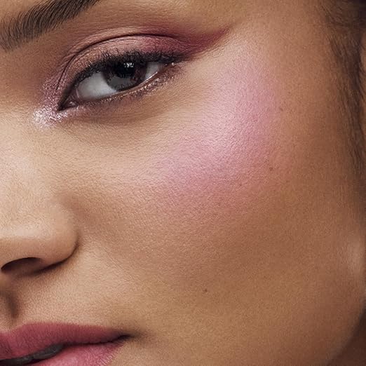 Open Secret - A Blush + Highlight duo with a warm matte pink blush and a shimmering rose gold highli