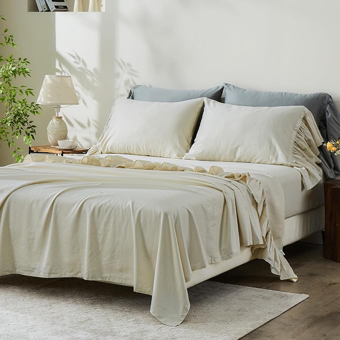 Beige Ruffles