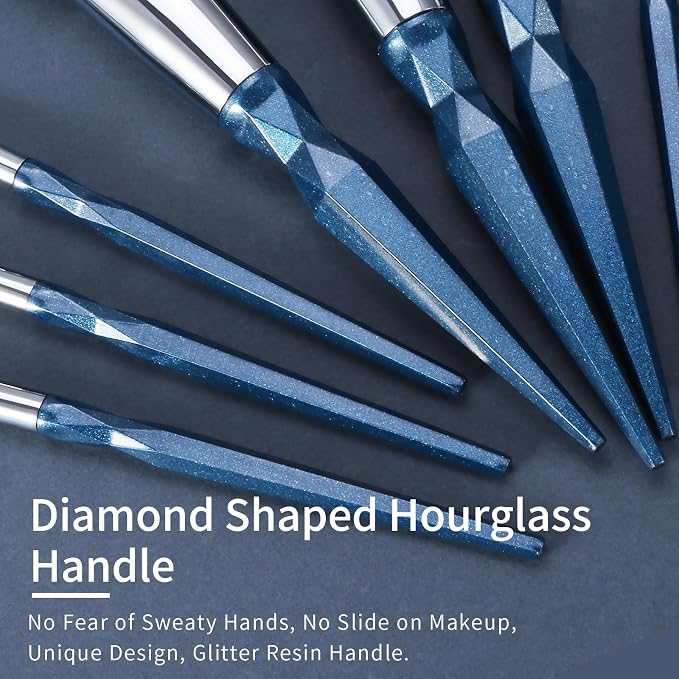 Diamond-Blue 8pcs