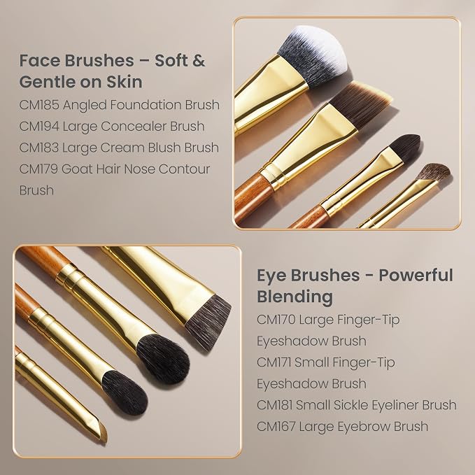 CM — 8-Piece Brush Set