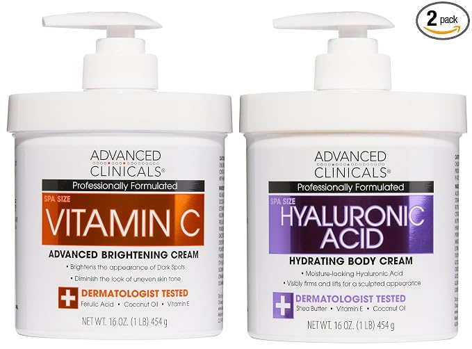 Vitamin C + Hyaluronic Acid Cream Bundle