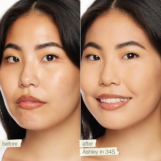 34S medium sand (medium skin with warm, golden undertones)