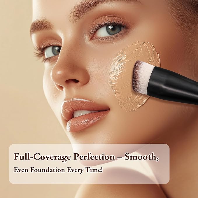 3Pcs Foundation Brush Set