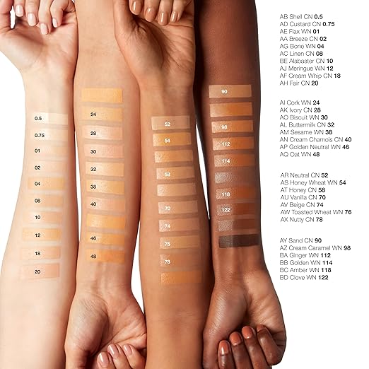 AF Cream Whip CN 18 - very fair, cool-neutral undertones