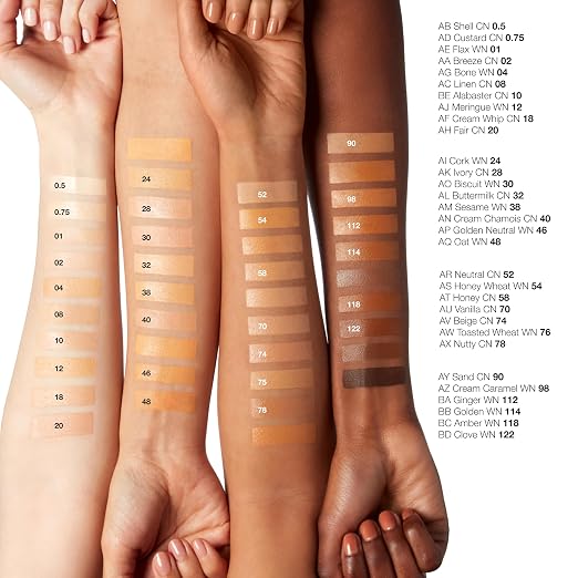 AQ Oat WN 48 - moderately fair, warm-neutral undertones