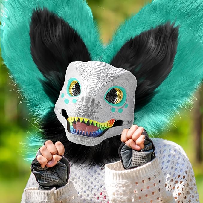 Teal, White, Black
