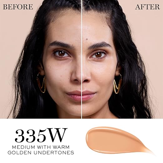 335W: medium with warm golden undertones