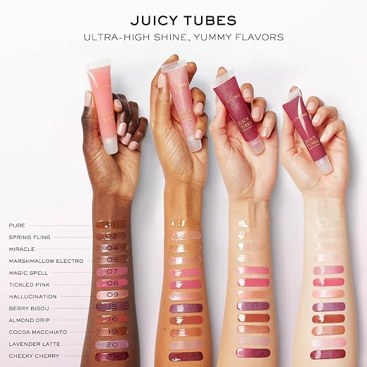 27 Cheeky Cherry: deep cherry with pink sparkle