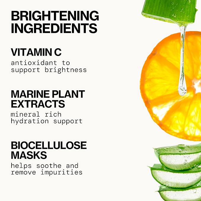 Set of 4 - Bright Undereye Spot Serum Mask