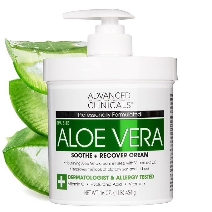 2 - Aloe Vera Soothe + Recover Cream