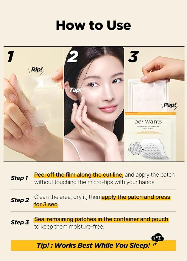 Glutathione Spot Patch