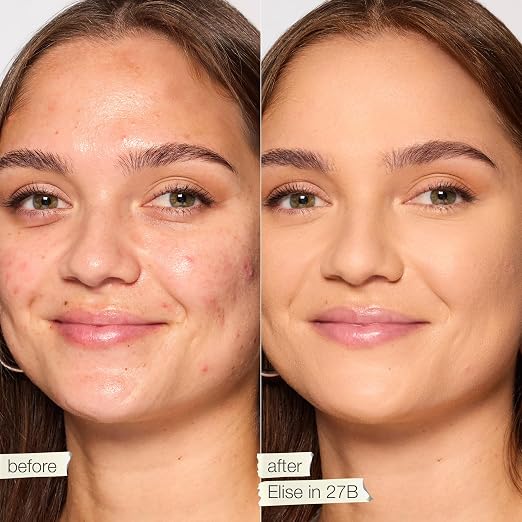 27B light-medium beige (light to medium skin with cool, pink undertones)