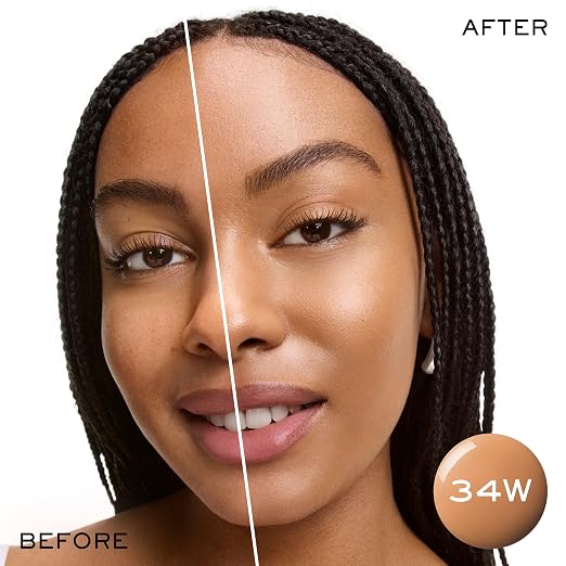 34W: Medium to Medium Deep Skin with Warm Olive Undertones
