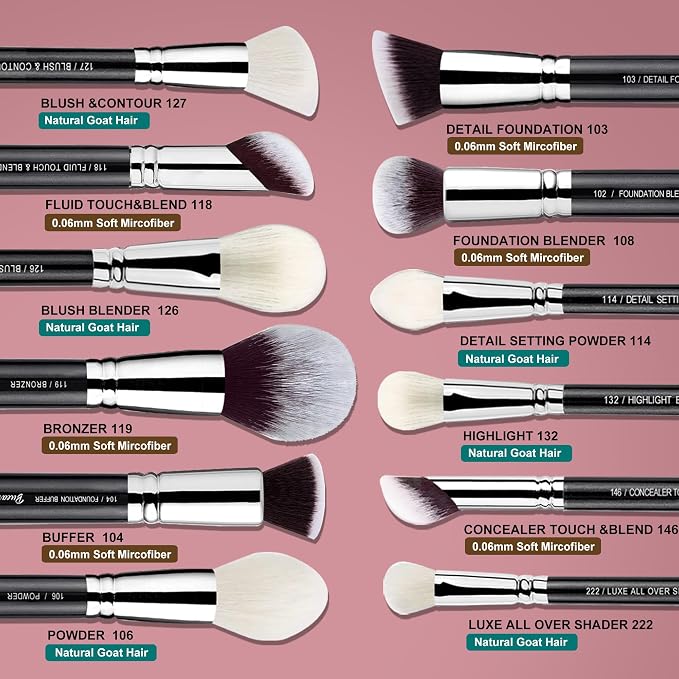 32Pcs Pearl Black