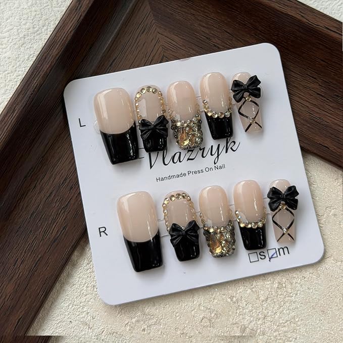 Black French Tip
