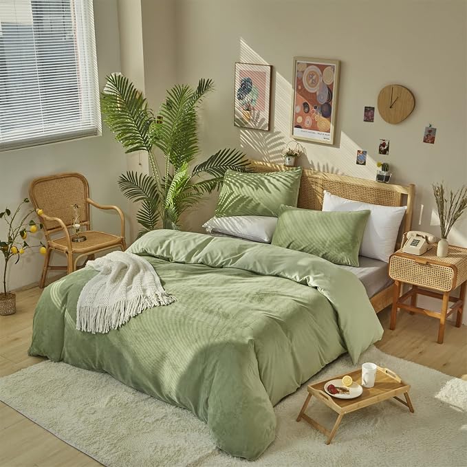 1-sage Green Velvet