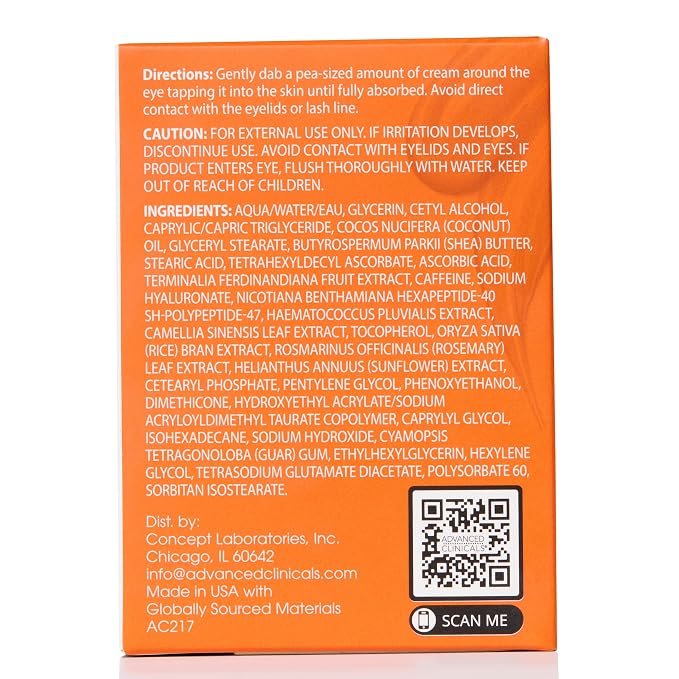 Brightening Vitamin C Eye Cream