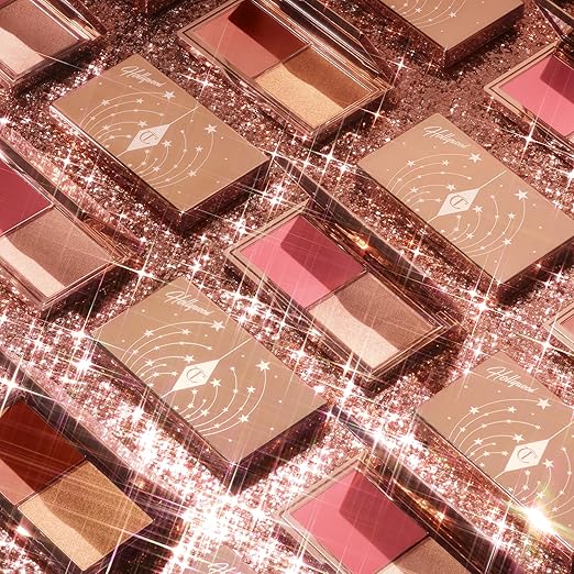 Rich Terracotta Blush/Golden Sunset Highlighter